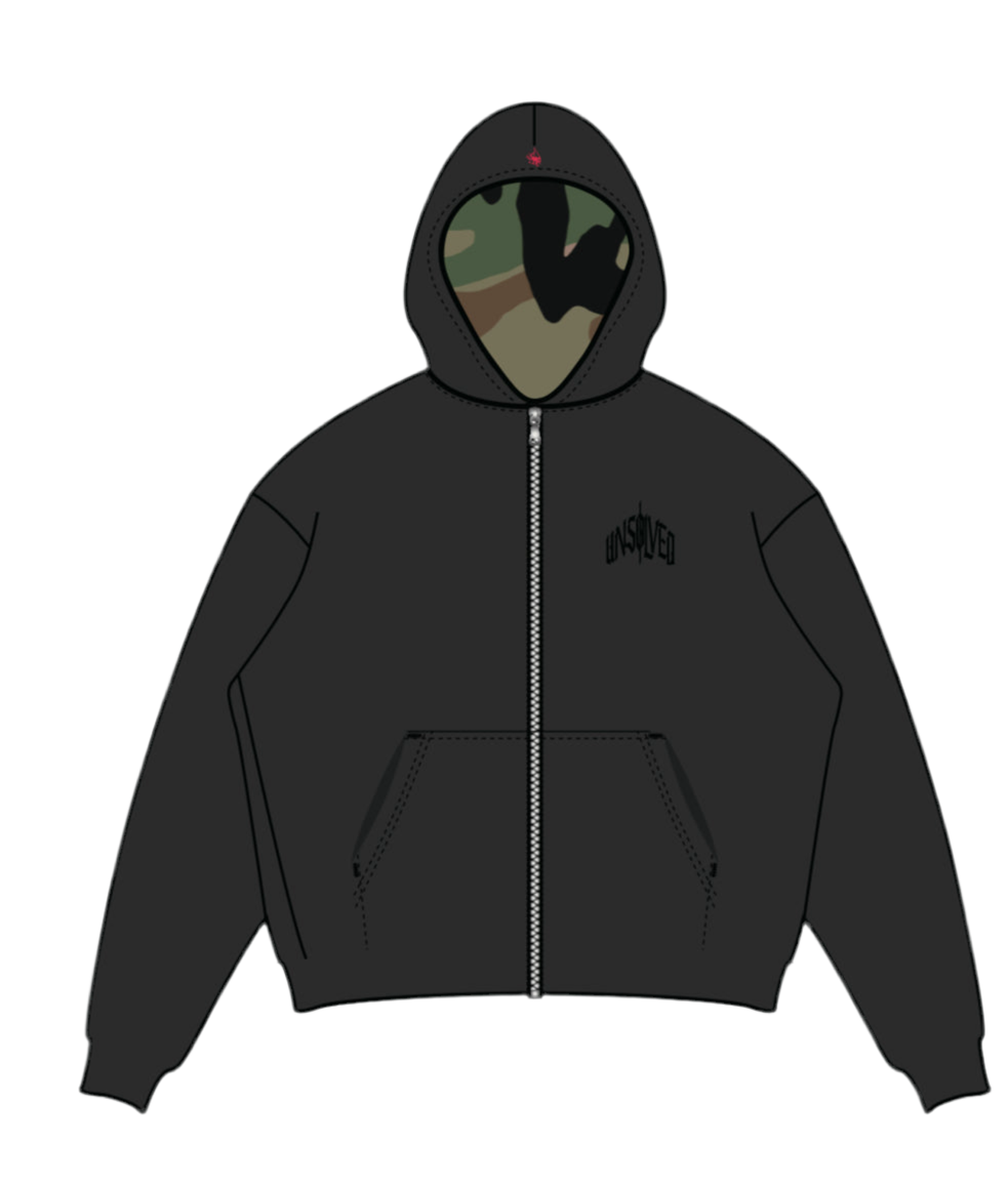 “MILITANT” ZIP UP