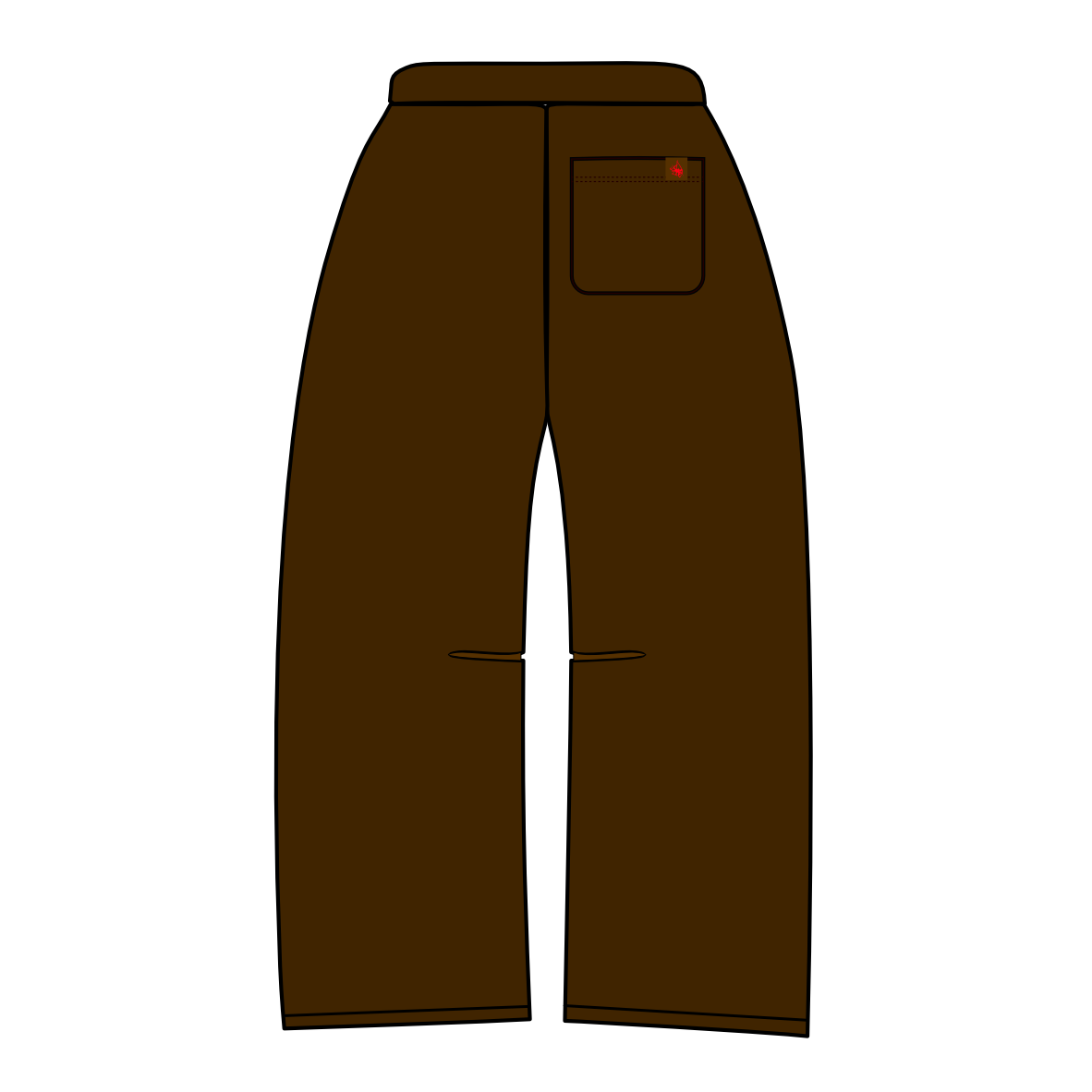 BROWN BOTTOMS