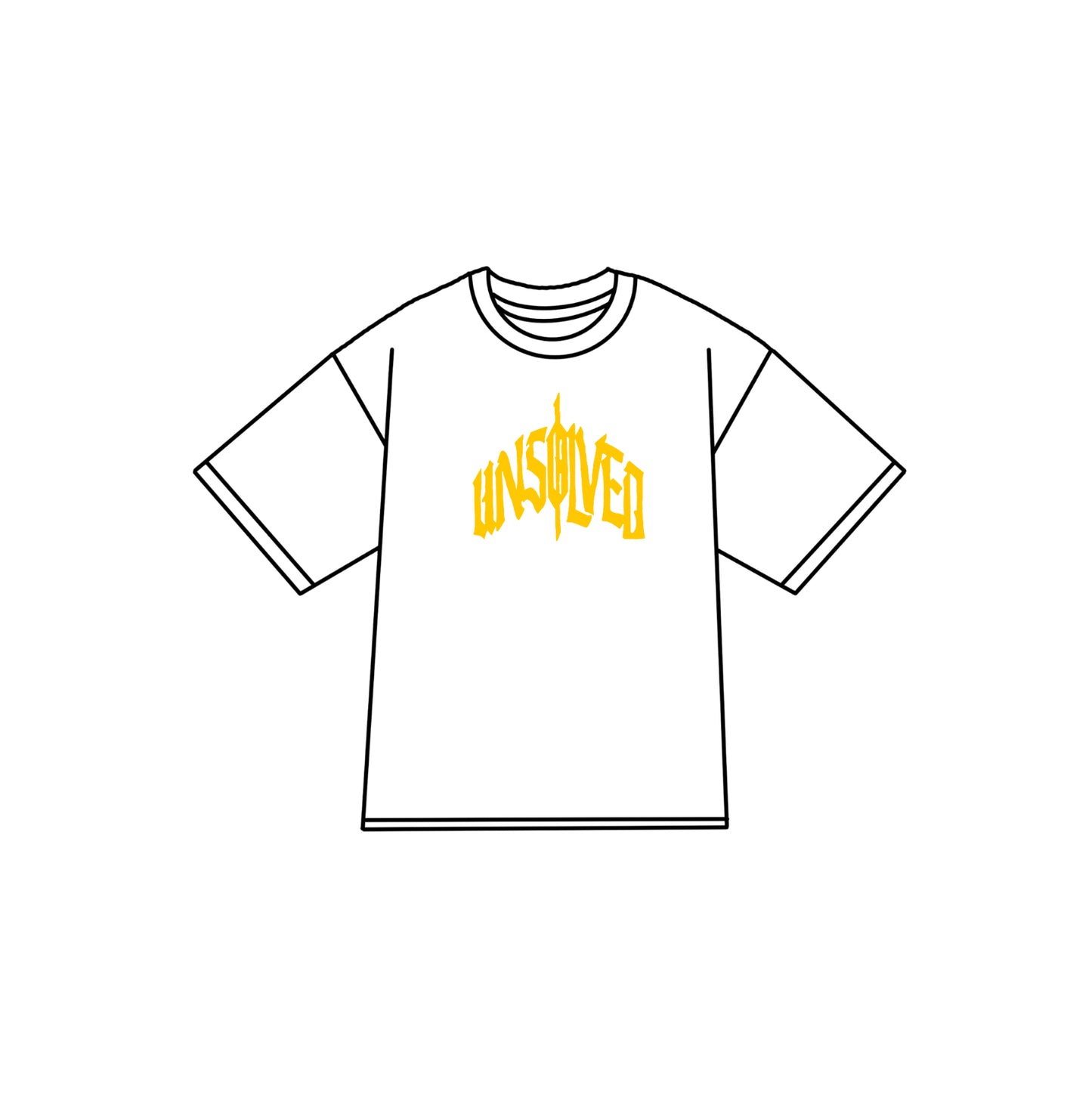 UNSOLVED LOGO TEE