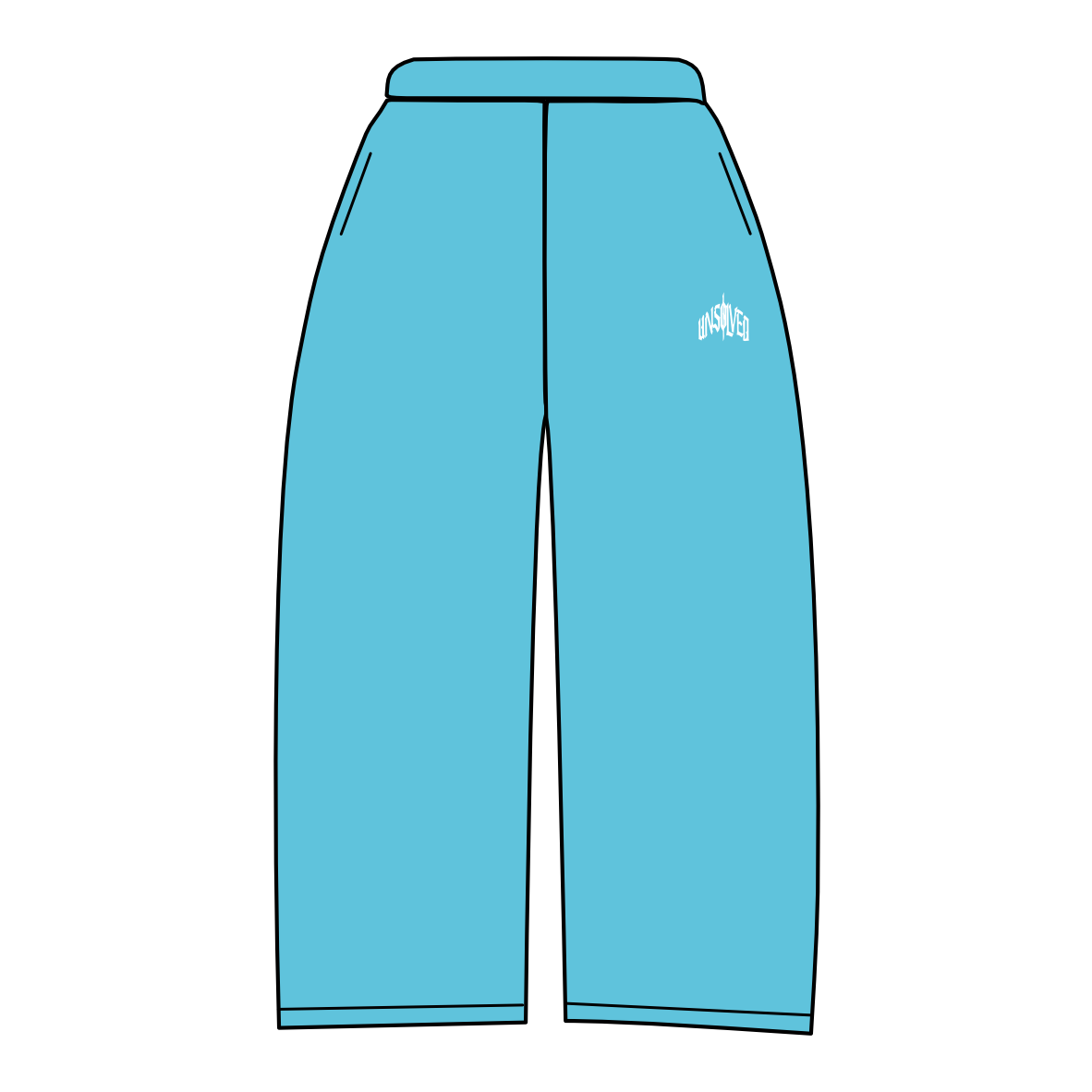 BABY BLUE BOTTOMS