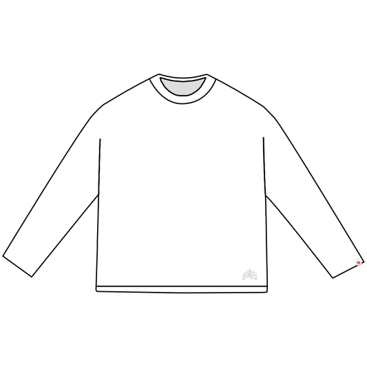 WAFFLE TEE (WHT)